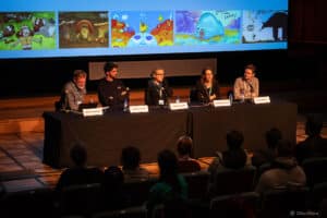 perrine gauthier at the anima festival round table